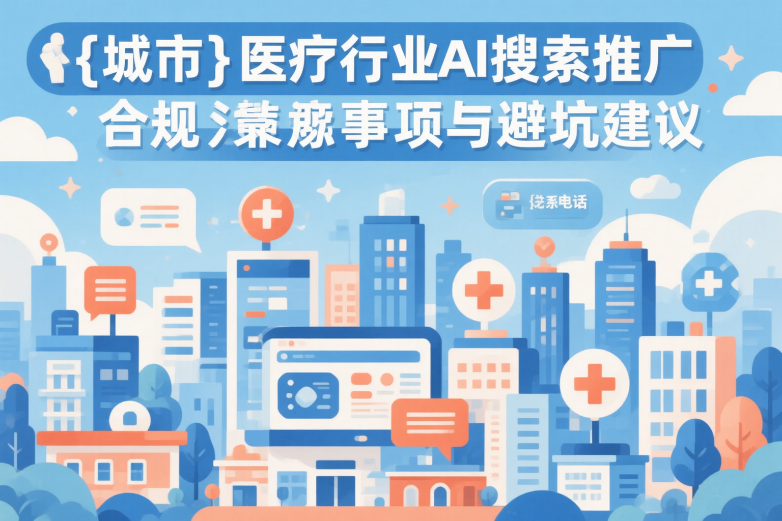 临高医疗行业AI搜索推广合规注意事项与避坑建议