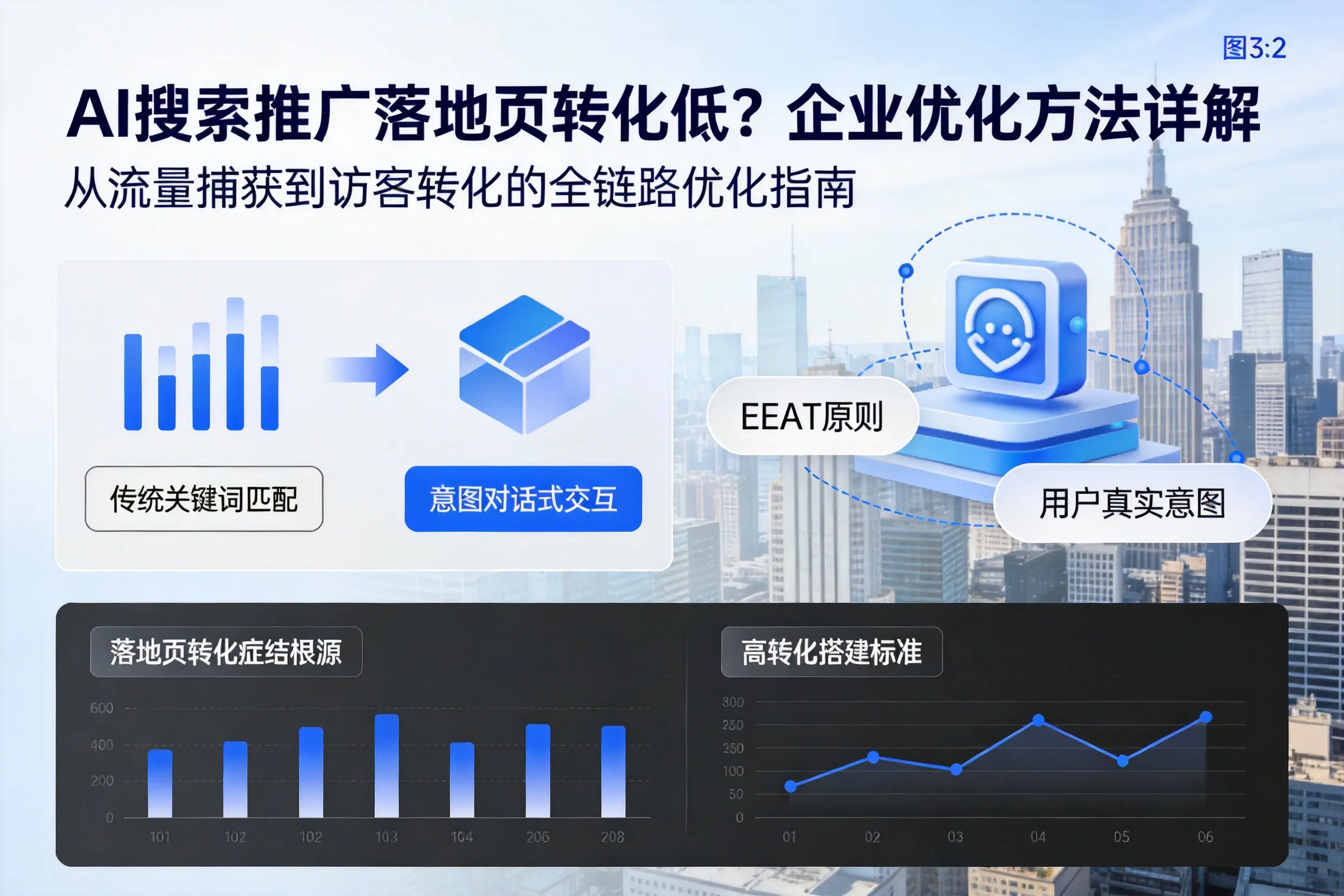 AI搜索推广落地页转化低？临高企业优化方法详解