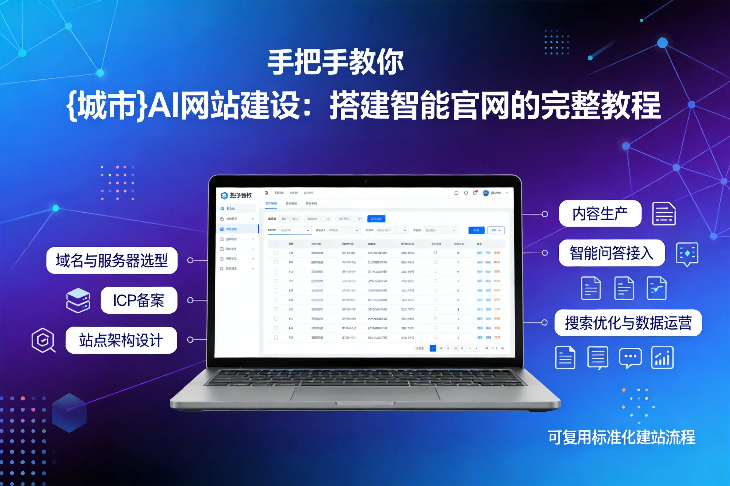 手把手教你临高AI网站建设：搭建智能官网的完整教程