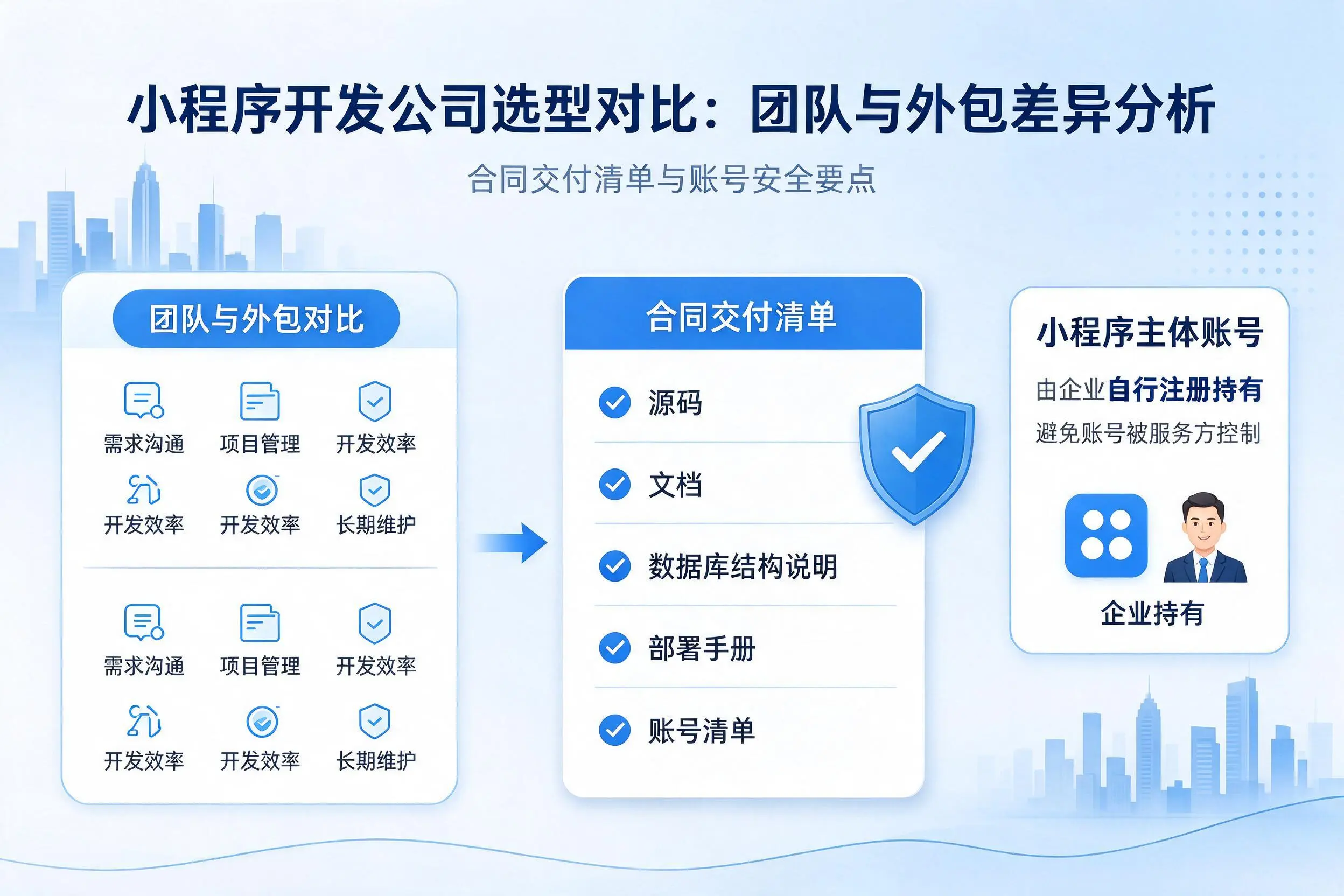 临高小程序开发公司选型对比：团队与外包差异分析