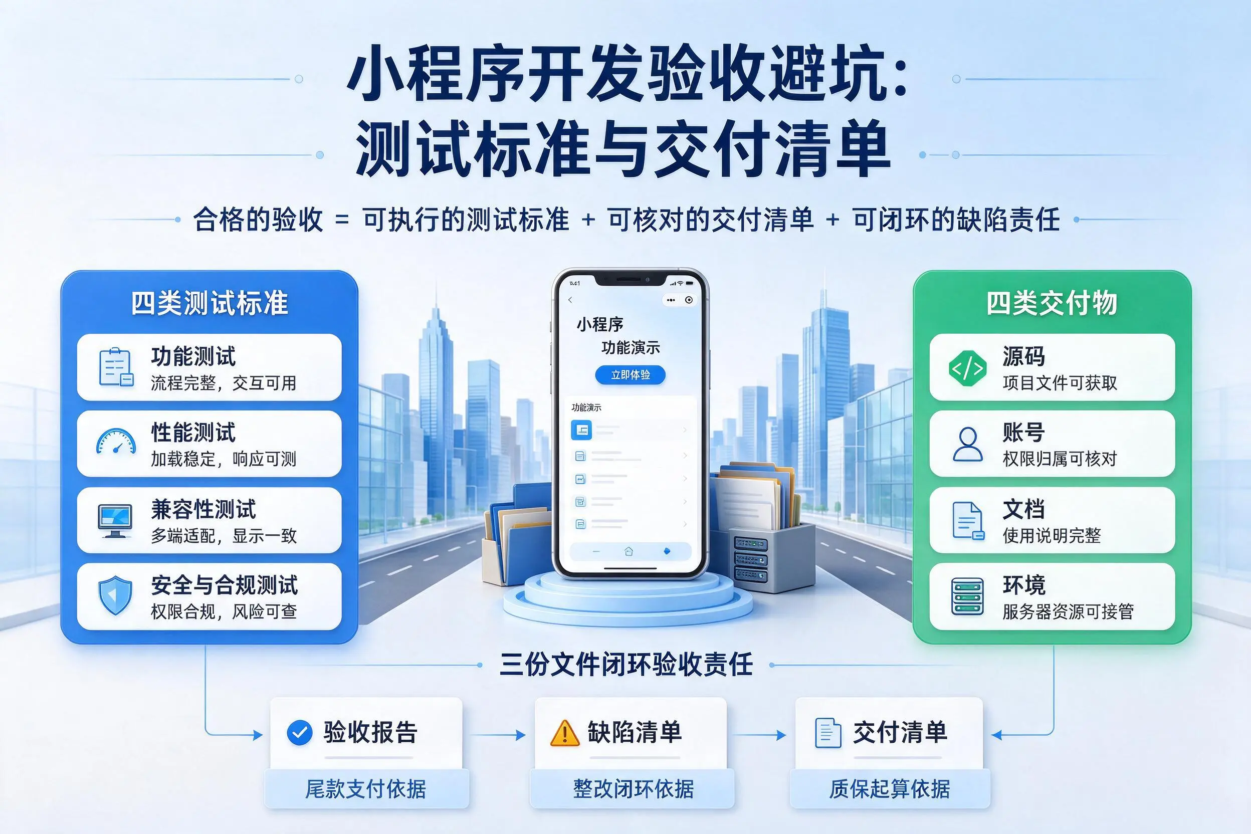 临高小程序开发验收避坑：测试标准与交付清单