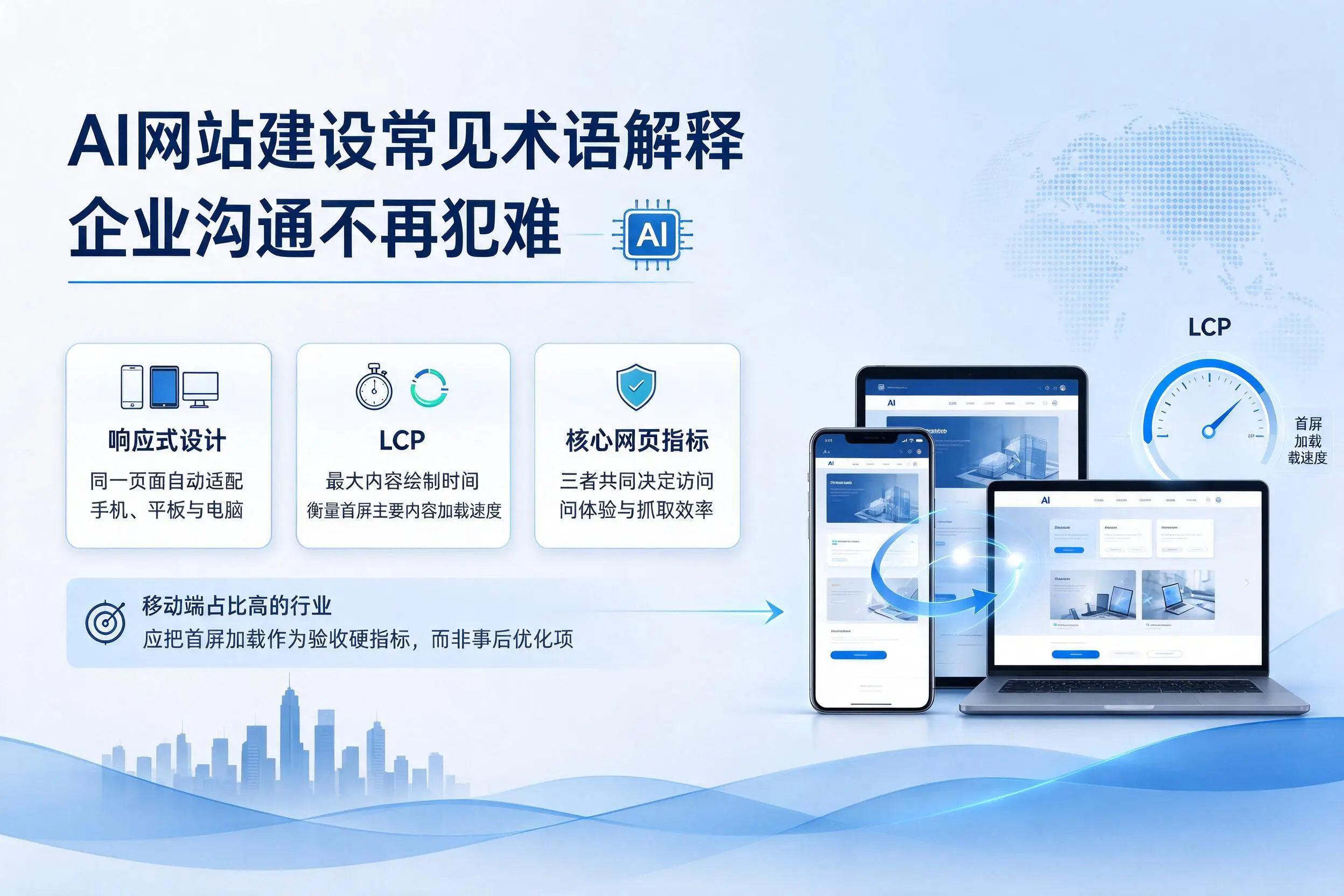 AI网站建设常见术语解释,临高企业沟通不再犯难