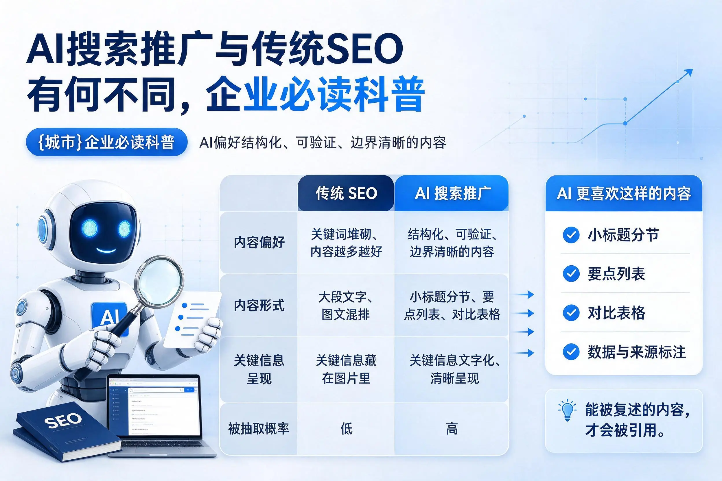 AI搜索推广与传统SEO有何不同，临高企业必读科普